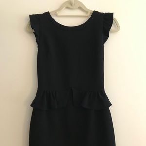 Sandro peplum mini dress